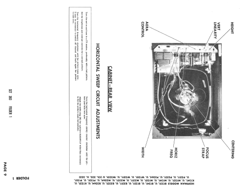 B1231 Ch= 332; Hoffman Radio Corp.; (ID = 2558524) Television