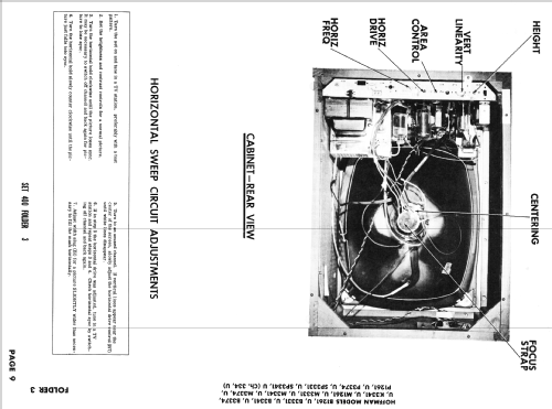 B1261U Ch= 334U; Hoffman Radio Corp.; (ID = 2611076) Television