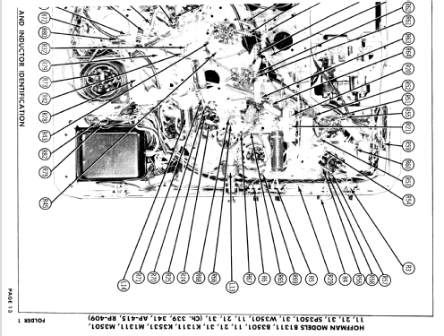 B1311 Ch= 339; Hoffman Radio Corp.; (ID = 935351) Televisore