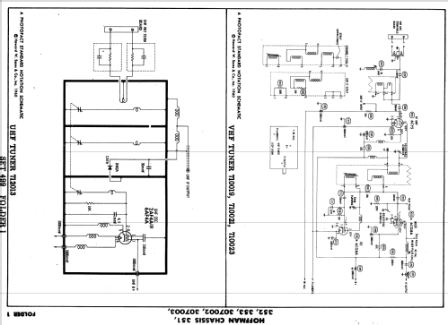 B1371 Ch= 351; Hoffman Radio Corp.; (ID = 583013) Fernseh-E