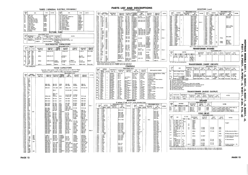 B3011-U Ch= 416-U; Hoffman Radio Corp.; (ID = 1984605) Television