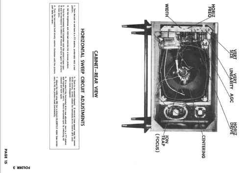B3261U Ch= 331U; Hoffman Radio Corp.; (ID = 2478686) Télévision