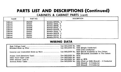 B3374 Ch= 334; Hoffman Radio Corp.; (ID = 2609578) Television