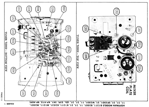 B3531 Ch= 341; Hoffman Radio Corp.; (ID = 935413) Television