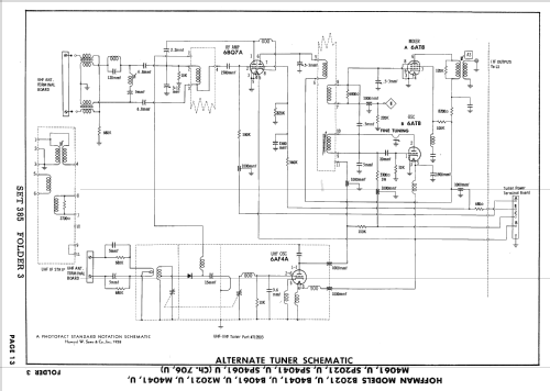 B4041 Ch= 706; Hoffman Radio Corp.; (ID = 2509127) Télévision