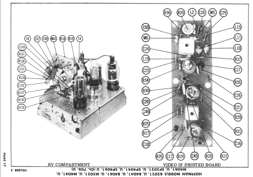 B4041 Ch= 706; Hoffman Radio Corp.; (ID = 2509140) Télévision