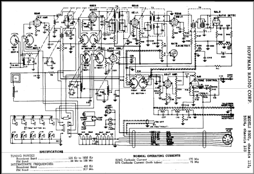 B504 Ch= 123; Hoffman Radio Corp.; (ID = 386603) Radio