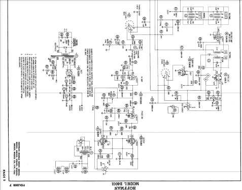 B8005 Ch= 1126; Hoffman Radio Corp.; (ID = 648662) Radio