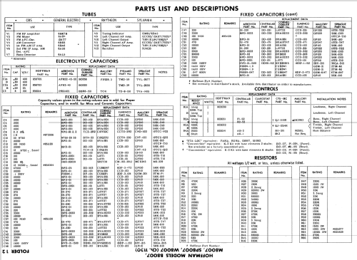 B8007 Ch= 1130; Hoffman Radio Corp.; (ID = 569258) Radio