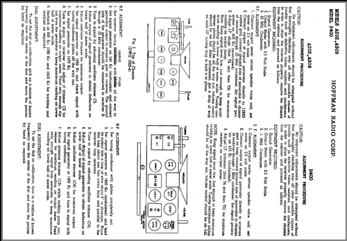 B-400 Ch= 118; Hoffman Radio Corp.; (ID = 430606) Radio