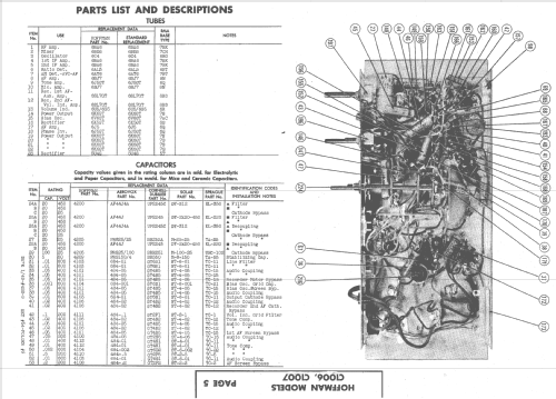 C1006 Ch= 131; Hoffman Radio Corp.; (ID = 1466915) Radio