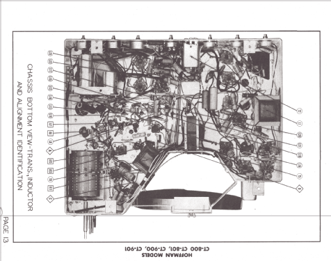 CT-800 Ch= 135; Hoffman Radio Corp.; (ID = 1344121) Television