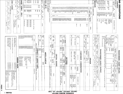 CW1707 Ch= 338; Hoffman Radio Corp.; (ID = 858276) Fernseh-E