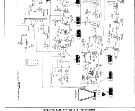 M1061 Ch= 415; Hoffman Radio Corp.; (ID = 500906) Télévision