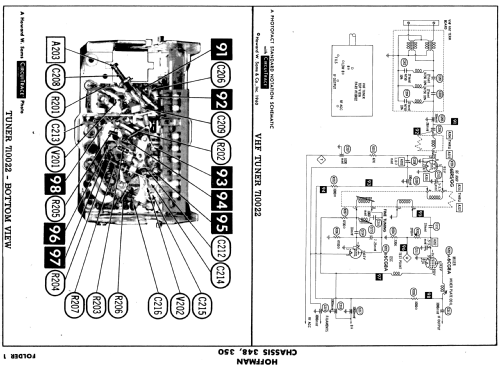 M3663 Ch= 348; Hoffman Radio Corp.; (ID = 545237) Television