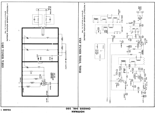 M3673 Ch= 350; Hoffman Radio Corp.; (ID = 545244) Télévision