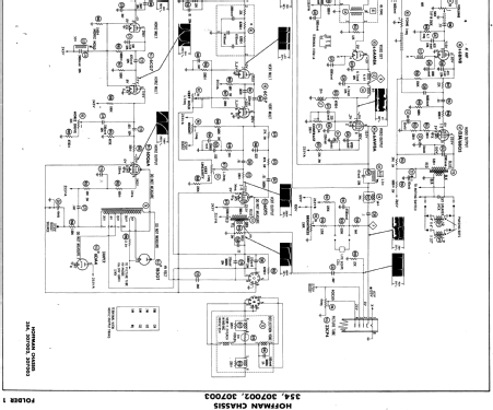 MR3683 Ch= 354; Hoffman Radio Corp.; (ID = 581408) Television