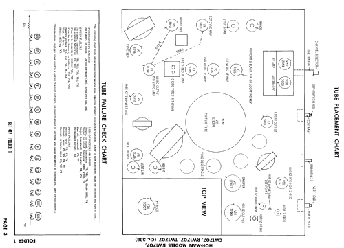 RW1707 Ch= 338; Hoffman Radio Corp.; (ID = 858287) Televisore