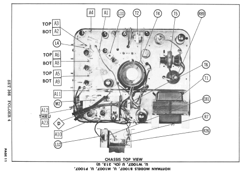 W1007 Ch= 315; Hoffman Radio Corp.; (ID = 2415421) Televisión