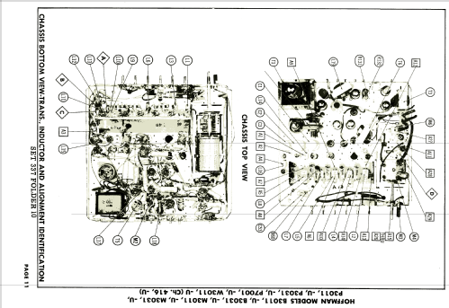 W3011-U Ch= 416-U; Hoffman Radio Corp.; (ID = 1984877) Televisore