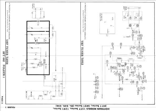 W3421 Ch= 336; Hoffman Radio Corp.; (ID = 888372) Fernseh-E