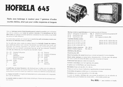 645; Hofrela, (ID = 2646997) Radio