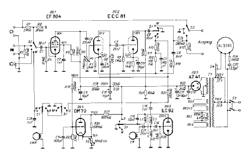 Tonband-Einbauchassis 55C; Holzinger & Co. GmbH (ID = 905005) Kit