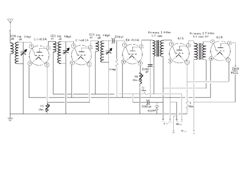 more than 4-tube Receiver TRF before 1930; Homebrew - ORIGINAL; (ID = 1142929) Radio