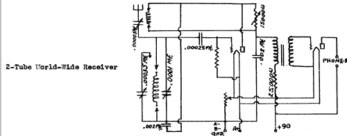 2tubes SW World-Wide; Hoodwin Co., Chas. - (ID = 257418) Radio