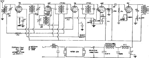 Tiffany Tone 1934; Horn Radio Mfg. Co., (ID = 430804) Car Radio