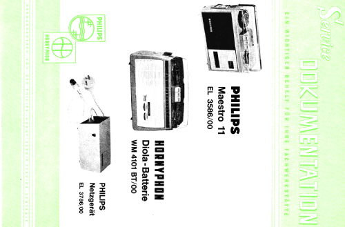 Diola-Batterie WM4101BT/00; Horny Hornyphon; (ID = 565359) R-Player
