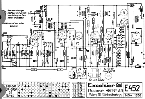 Excelsior GW E452 ; Horny Hornyphon; (ID = 1713755) Radio