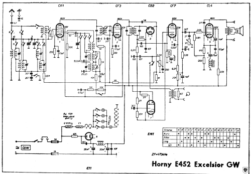 Excelsior GW E452 ; Horny Hornyphon; (ID = 615468) Radio