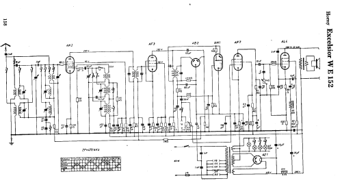 Excelsior W E152 ; Horny Hornyphon; (ID = 9523) Radio