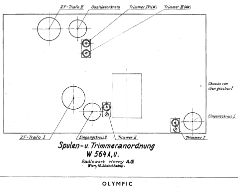 Olympic 39W W564A ; Horny Hornyphon; (ID = 360036) Radio