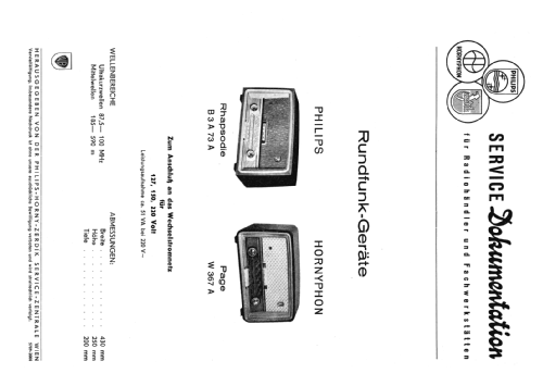 Page W367A; Horny Hornyphon; (ID = 790218) Radio