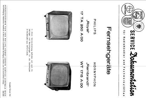 Rembrandt 43 WT1715A /00 Ch= S5; Horny Hornyphon; (ID = 209389) Television