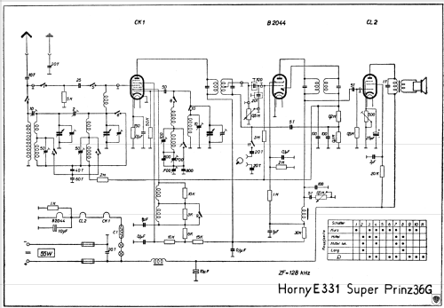 Super-Prinz 36G E331; Horny Hornyphon; (ID = 618648) Radio