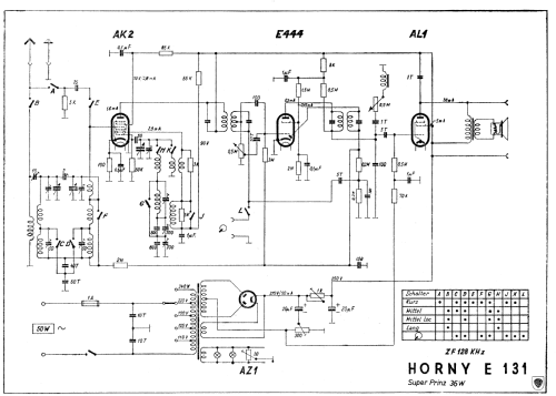 Super-Prinz 36W E131; Horny Hornyphon; (ID = 618578) Radio