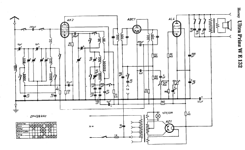Ultra-Prinz W E132 ; Horny Hornyphon; (ID = 9644) Radio