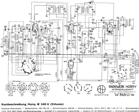 Virtuoso W348U; Horny Hornyphon; (ID = 1209403) Radio