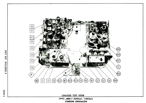 17S302 'MM' Line ; Hotpoint Inc.; (ID = 1836224) Television