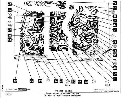 21S415 Ch= U3 Line; Hotpoint Inc.; (ID = 877905) Televisore