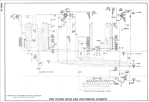 21S416 Ch= U3 Line; Hotpoint Inc.; (ID = 877931) Televisore