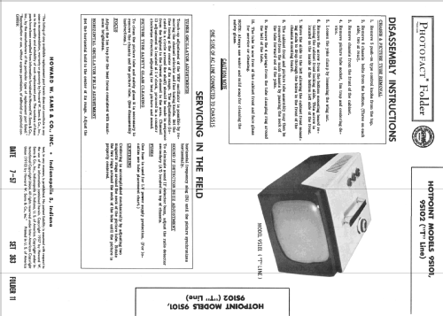 9S102 ; Hotpoint Inc.; (ID = 2405989) Télévision