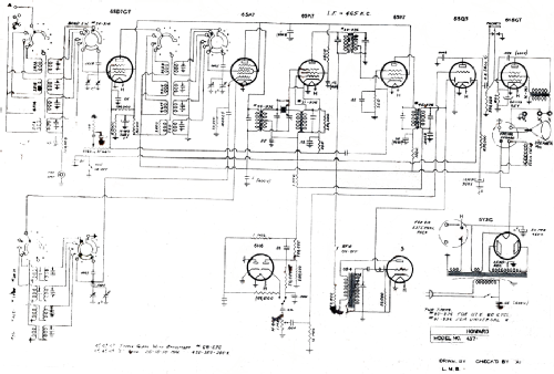 437A; Howard Radio Company (ID = 1703218) Amateur-R