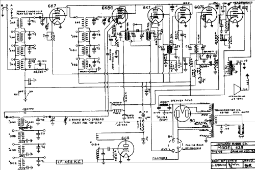 438 ; Howard Radio Company (ID = 446648) Amateur-R