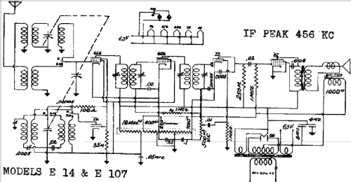 E-107 ; Howard Radio Company (ID = 456351) Radio