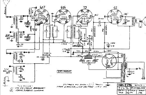 E-256 ; Howard Radio Company (ID = 457433) Radio