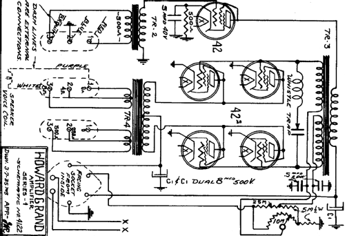 Grand Amplifier ; Howard Radio Company (ID = 459438) Ampl/Mixer